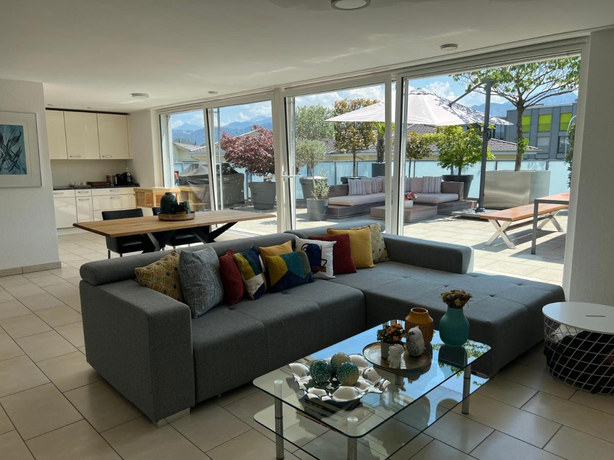 Atikka, Atico, Penthouse Apartment Люцерн Екстериор снимка