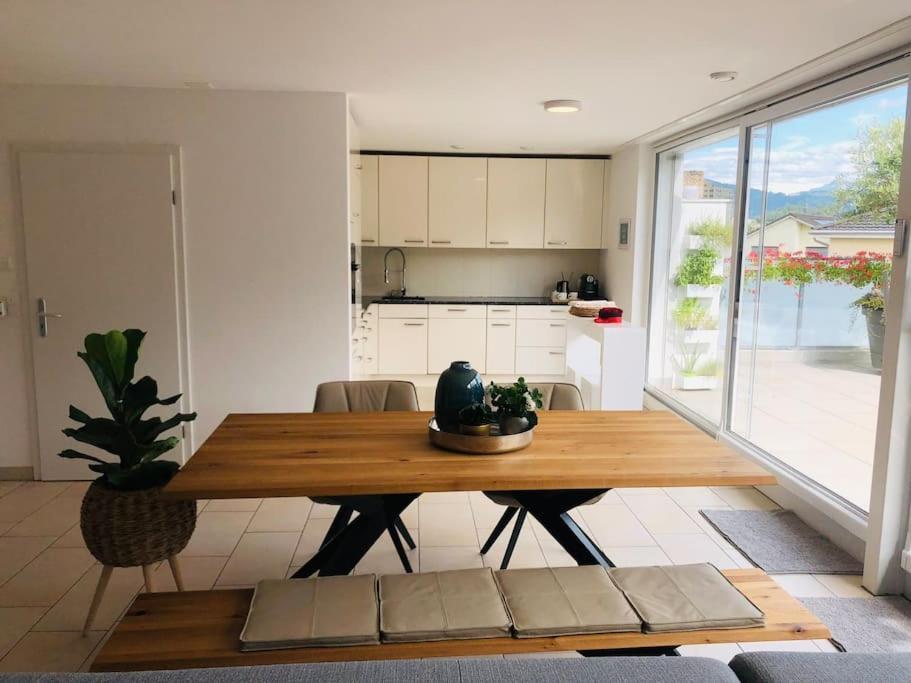Atikka, Atico, Penthouse Apartment Люцерн Екстериор снимка